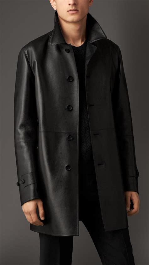 burberry car coat men's|burberry men's wool overcoat.